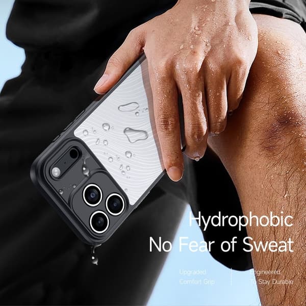 DUX DUCIS Aimo Series Mobilskal till iPhone 17 Pro TPU+PC - Svart