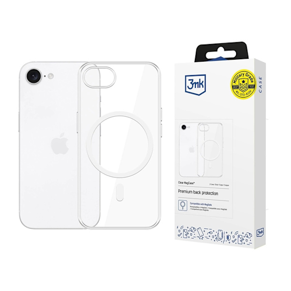 3MK Telefontaske til iPhone 16E MagSafe - Klar