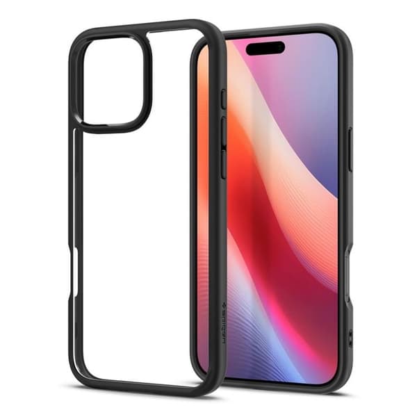 Spigen Mobilskal till iPhone 16 Pro Ultra Hybrid - Matt Svart Svart