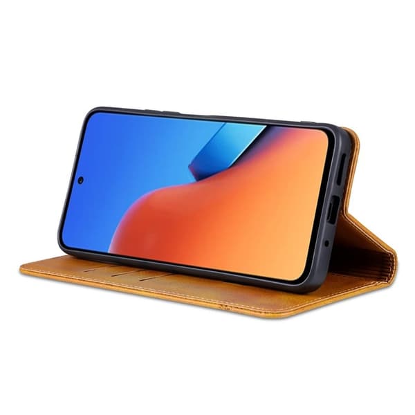 AZNS Xiaomi 14 Pro Plånboksfodral Magnetisk - Konstläder - Brun