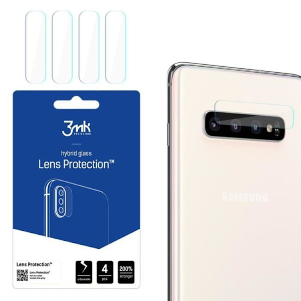 3MK Galaxy S10 Plus Kameralinsskydd i Härdat Glas