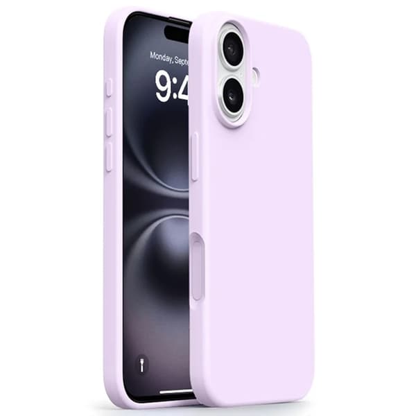 Mobilskal till iPhone 17 MagSafe Ultra Thin Silicone - Bean Lila Lila