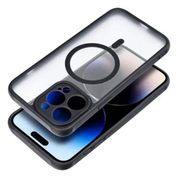 iPhone 15 Plus Mobilskal Magsafe Matte - Svart Svart