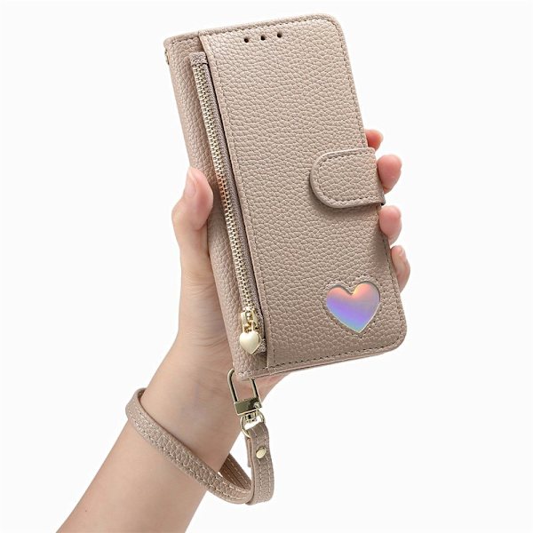 Plånboksfodral för Samsung Galaxy S26 Plus TKonstläder - Khaki