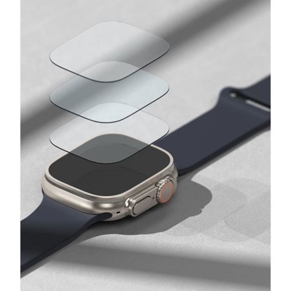 [4 kpl] Ringke Apple Watch Ultra (49mm) karkaistu lasi näytönsuoja