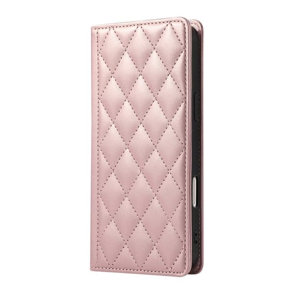 Plånboksfodral för Samsung Galaxy S26 Plus RFID-blockerande - Roséguld