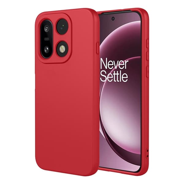 Mobilskal till OnePlus 15 5G Silikon Feel Soft TPU Röd