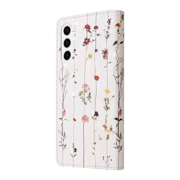 ABEEL Samsung Galaxy S26 Plus Plånboksfodral RFID-Skydd - Liten Blomma
