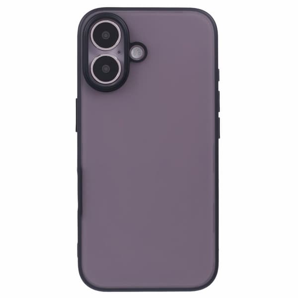 X-LEVEL Mobilskal till iPhone 16 PC+TPU Matt Skydd - Svart