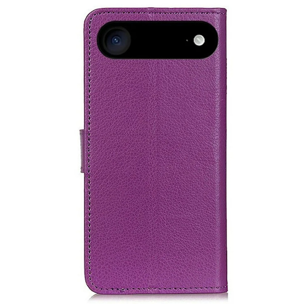 iPhone Air Plånboksfodral Litchi Texture - Lila Rosa