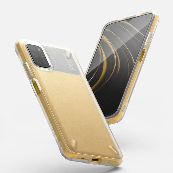 Ringke Onyx kestävä kansi Xiaomi Poco M3 - läpinäkyvä