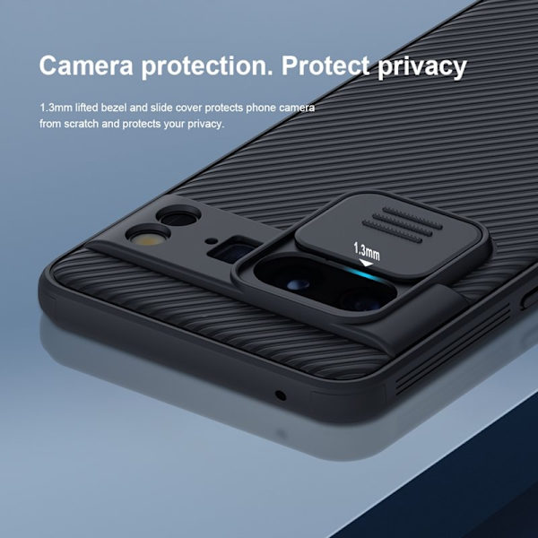 NILLKIN CamShield Pro Mobilskal till Google Pixel 8 Pro - Blå
