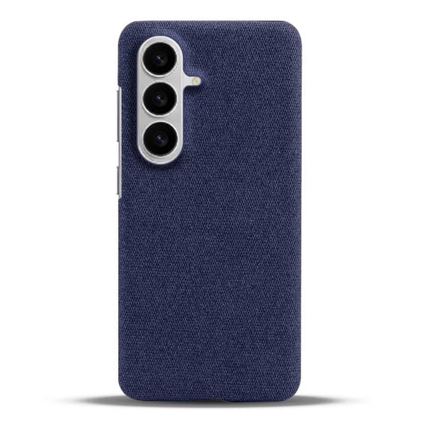 Mobilskal till Samsung Galaxy S26/S26 Pro Tygtextur Anti-Scratch Plast - Blå