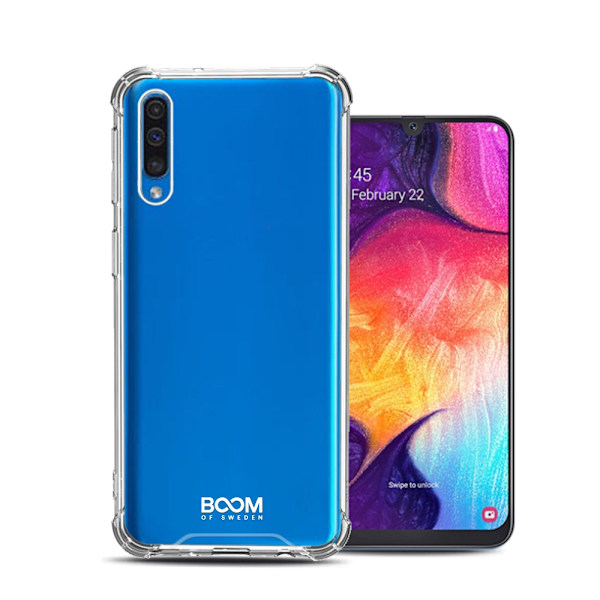 Boom Galaxy A50 Shockproof Skal Transparent