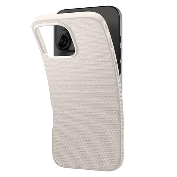 Spigen Mobilskal till iPhone 16 Pro Max Liquid Air - Natural Titanium Beige