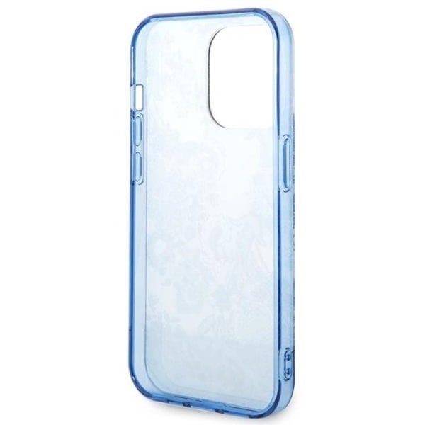 GUESS iPhone 14 Pro Max Skal Porcelain Collection - Blå