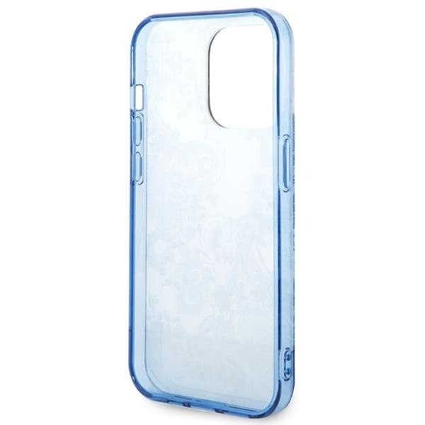GUESS iPhone 14 Pro Max Skal Porcelain Collection - Blå Blå