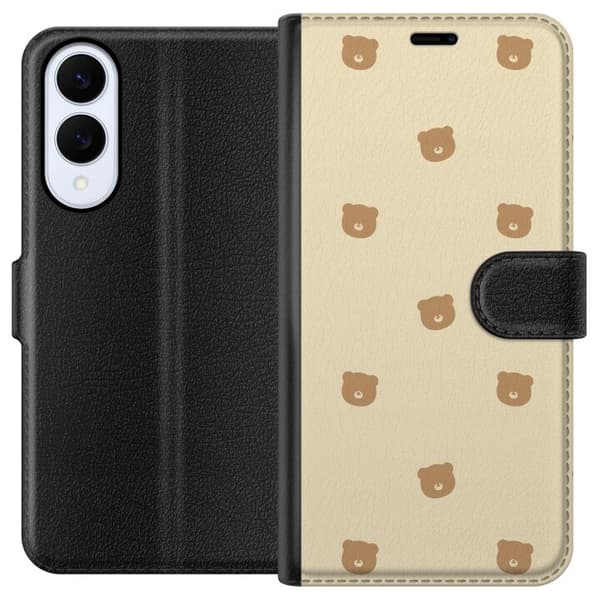 Pung Taske til Samsung Galaxy S25 Edge med Bjørnemønster