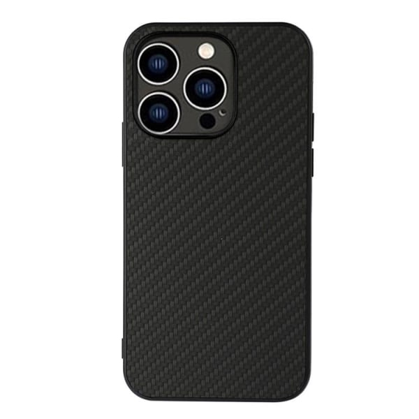 iPhone 15 Pro Max -mobiilisuojus hiilikuitua - musta