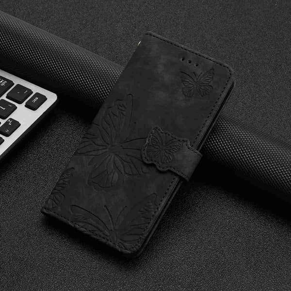 Oppo Find X9 Pro 5G Kortfack Plånboksfodral Konstläder - Svart