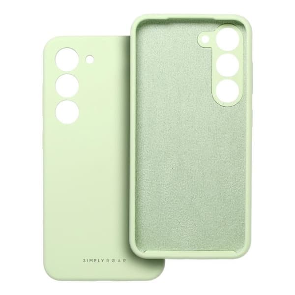 Roar Mobilskal till Galaxy S24 5G Cloud Skin - Ljusgrön Grön