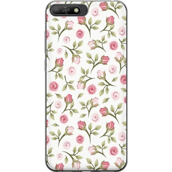 Mobilskal till Huawei Y6 (2018) med Blommigt