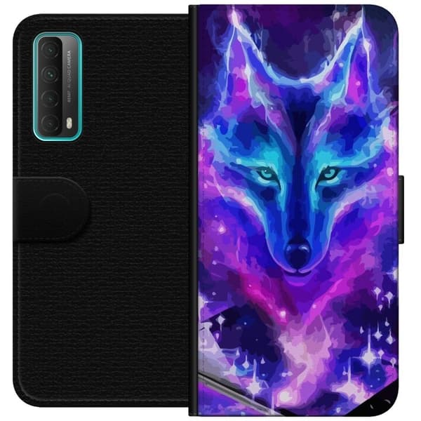 Pungcover til Huawei P smart 2021 med Neon Ulv