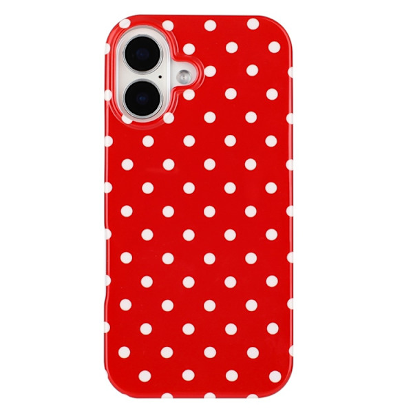 Mobilskal till iPhone 17 Dot Design Imd Tpu Röd