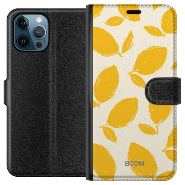 Plånboksfodral till Apple iPhone 12 Pro med Lemon Breeze