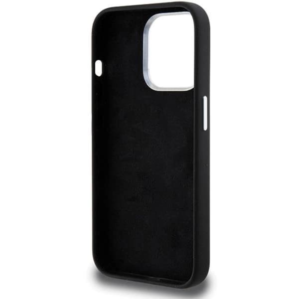 BMW iPhone 15 Pro Mobilskal Magsafe Signature Liquid Silikon - S Black