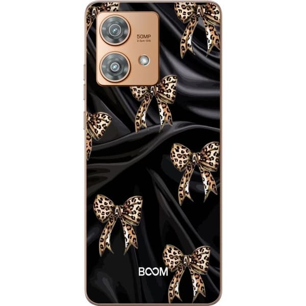 Mobilskal till Motorola Edge 40 Neo med Leopard Bow