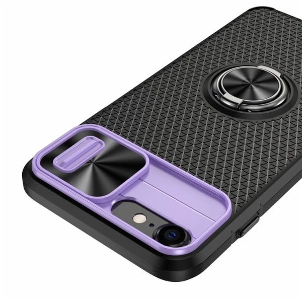 iPhone 7/8/SE (2020/2022) Mobilskal Ringhållare Kickstand - Lila