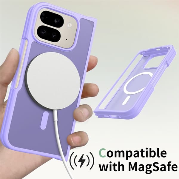 Mobilskal till Google Pixel 10 Pro Fold MagSafe Skin Touch - Lila Lila