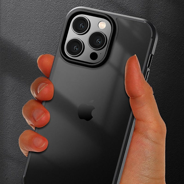 X-LEVEL Mobilskal till iPhone 15 Pro Shockproof Transparent Matte