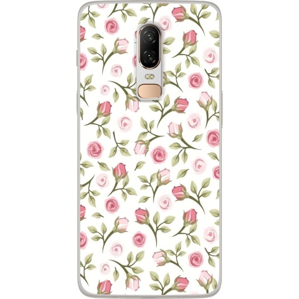 Mobilskal till OnePlus 6 med Blommigt