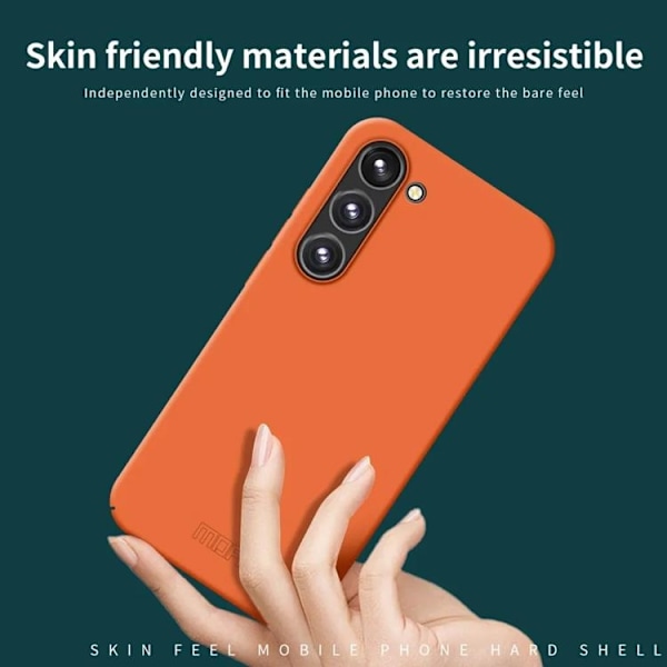 Mofi Galaxy S24 Plus Mobilskal JK Qin Series - Orange