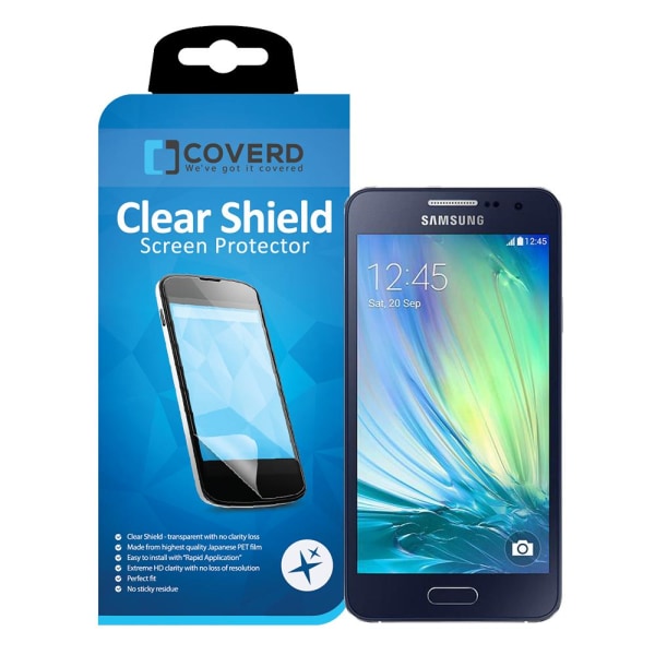 CoveredGear skærmbeskytter af holdbar film Samsung Galaxy A3