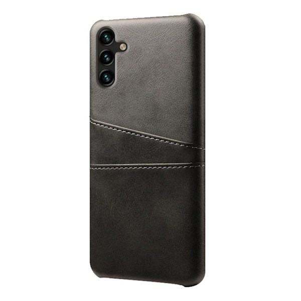 Galaxy S23 Plus Mobilskal Korthållare PU-läder - Svart Svart