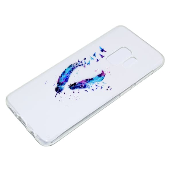 Flexicase Skal till Samsung Galaxy S9 - Feathers Mönster