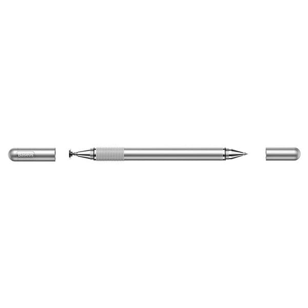 Baseus Golden Cudgel Dobbeltsidet Stylus Pen - Sølv Silver