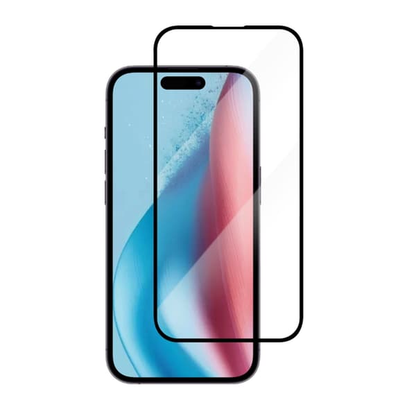CHAMPION iPhone 15 Härdat Glas Skärmskydd Transparent