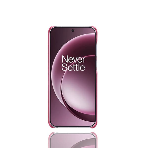 Mobilskal till OnePlus 15 5G Calf Texture PU Läder - Rosa Rosa