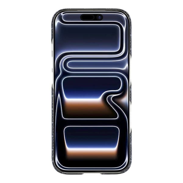 Mobilskal till iPhone 17 Pro Max MagSafe Aramid Fiber Honeycomb Blå