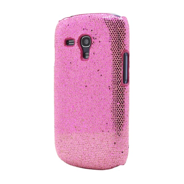 Glitter Cover til Samsung Galaxy S3 mini i8190 (Rosa) Pink