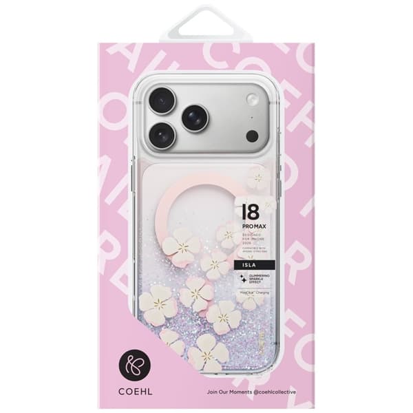 Uniq Mobilskal för iPhone 18 Pro Max/17 Pro Max MagSafe Coehl lsla - Rosa