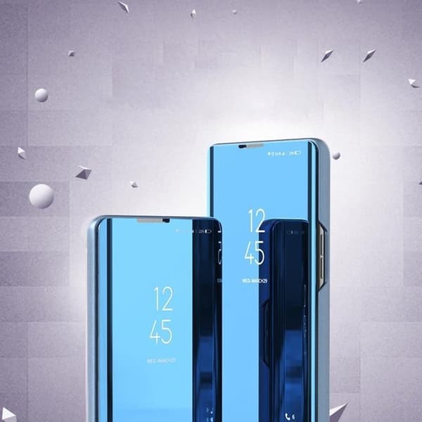 Clear View -kotelo Xiaomi Poco M4 Pro 5G - Musta Black