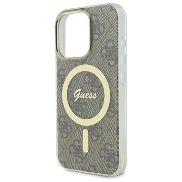 Guess Mobilskal till iPhone 16 Pro Max MagSafe IML 4G - Brun Brun