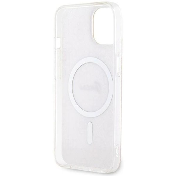 Guess iPhone 14 Plus Mobilskal MagSafe - Rosa
