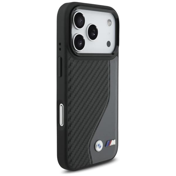 BMW Mobilskal till iPhone 17 Pro MagSafe M Carbon Logo - Anthracite Svart
