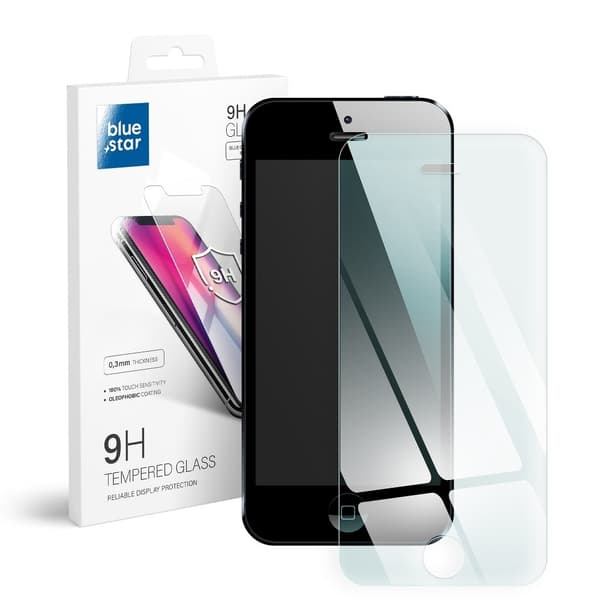 Blue Star Karkaistu lasinen näytönsuoja Apple iPhone 5/5S:lle